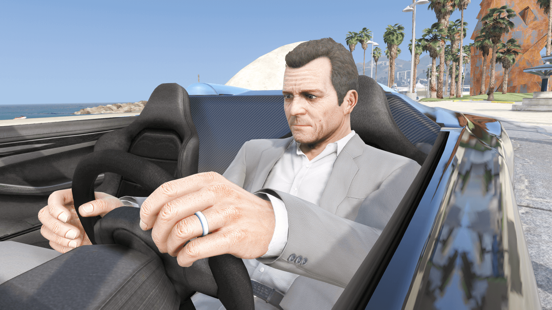 Older Michael Retexture Based On Trailers 1 And 2 Gta5